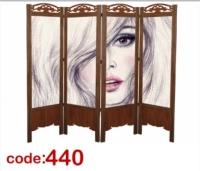 پاراوان پارتیشن طرح آرایشگاهی کد 440